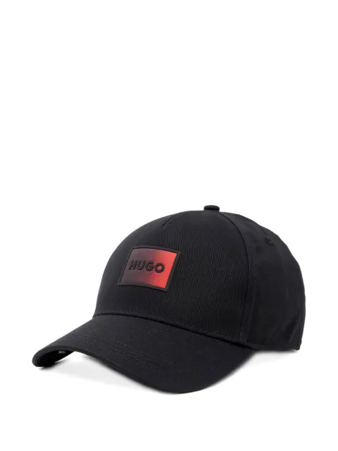 HUGO logo-patch baseball cap