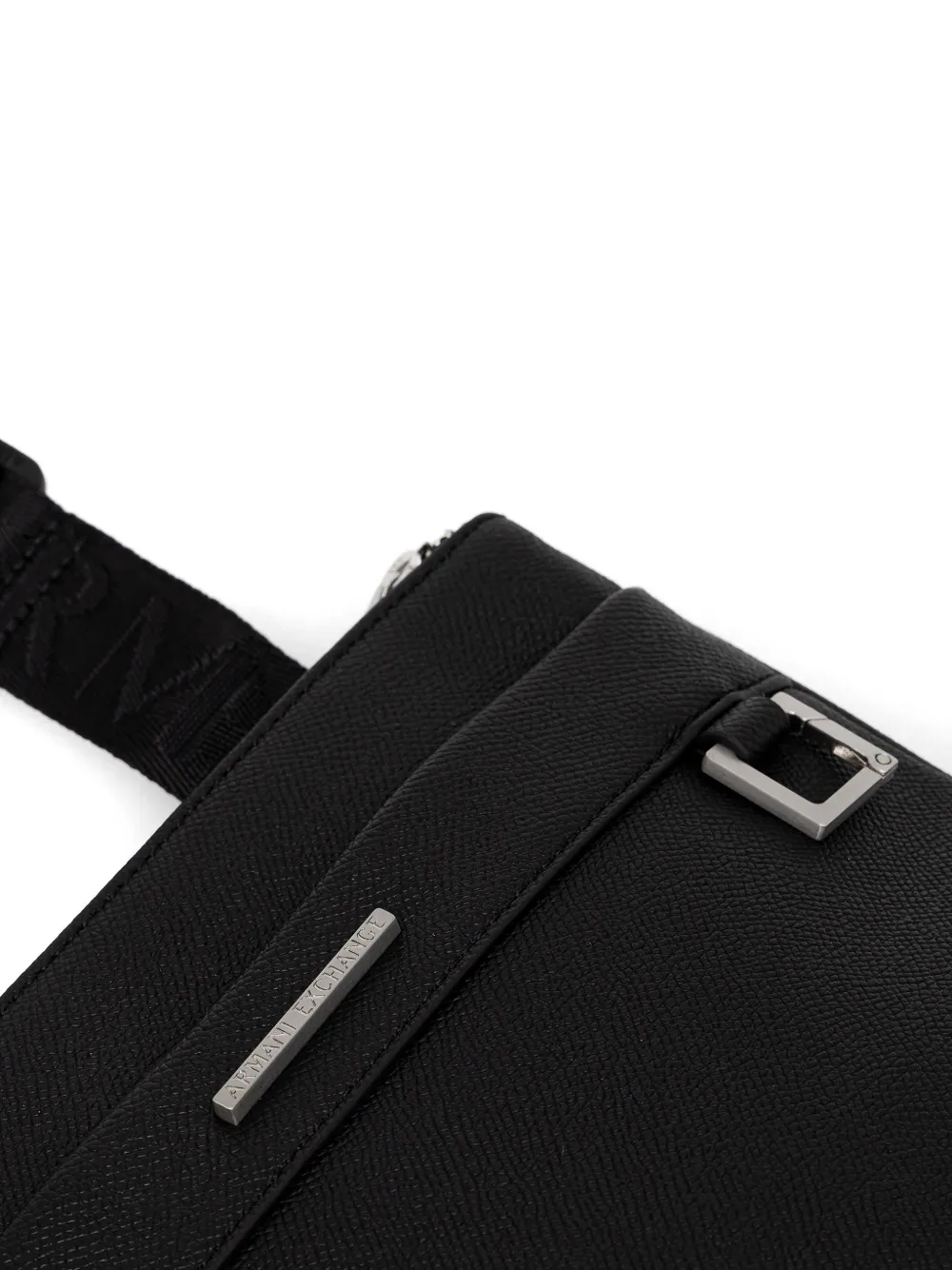 Armani Exchange Platte crossbodytas Zwart