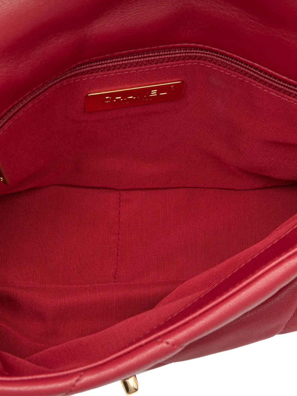 2019 Medium Lambskin 19 Flap Satchel