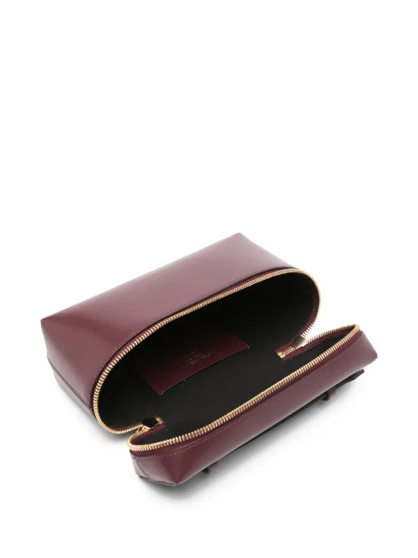 Victoria Beckham Vanity zip-round Mini Bag | Red | FARFETCH JO