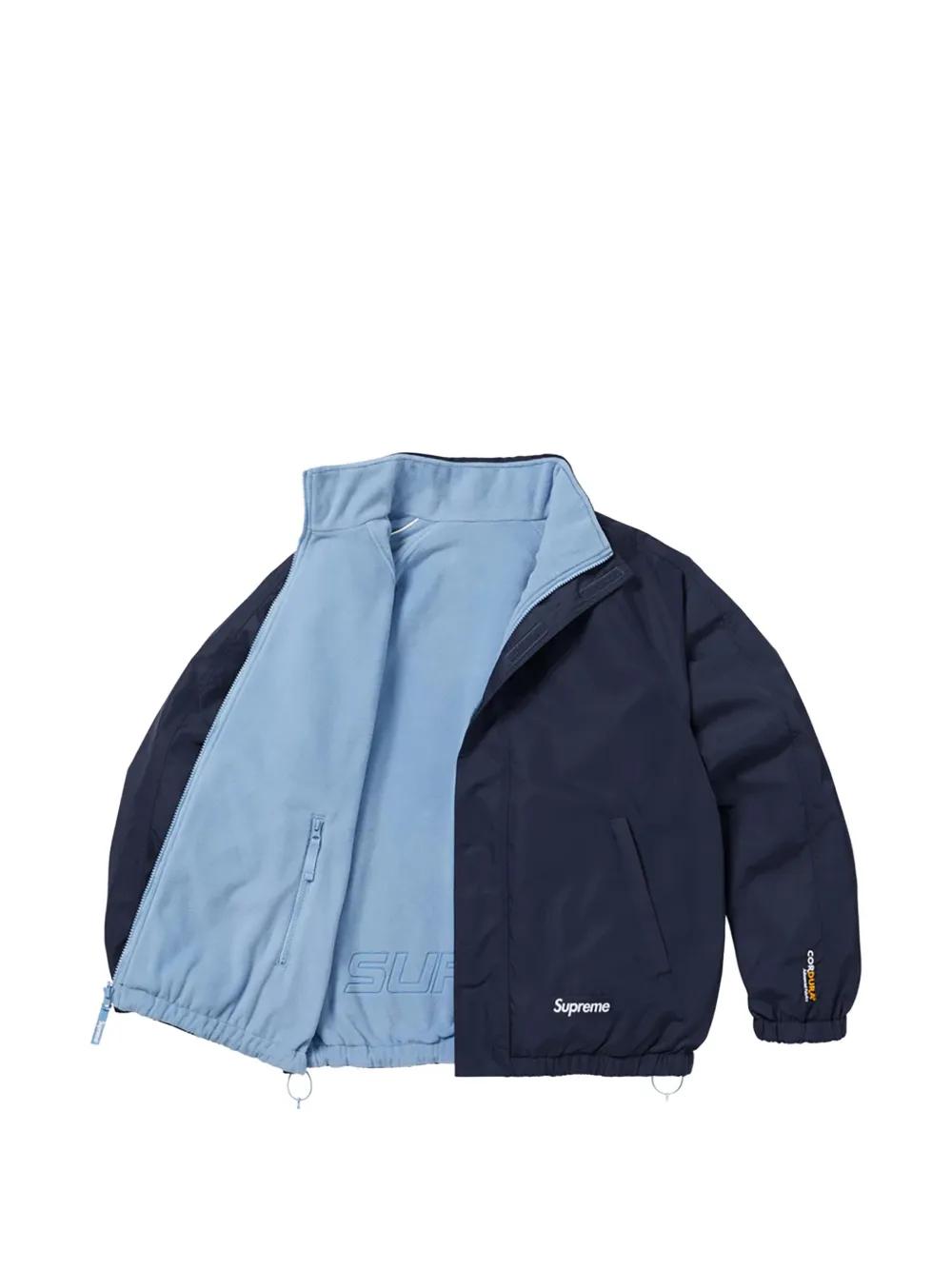 Supreme Polartec® Reversible Track Jacket | Blue | FARFETCH