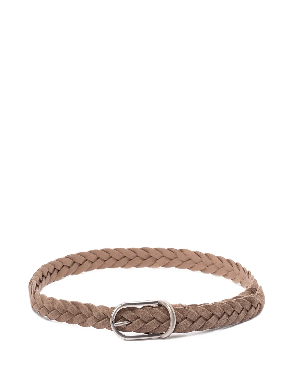 Brunello Cucinelli braided belt - Marrone