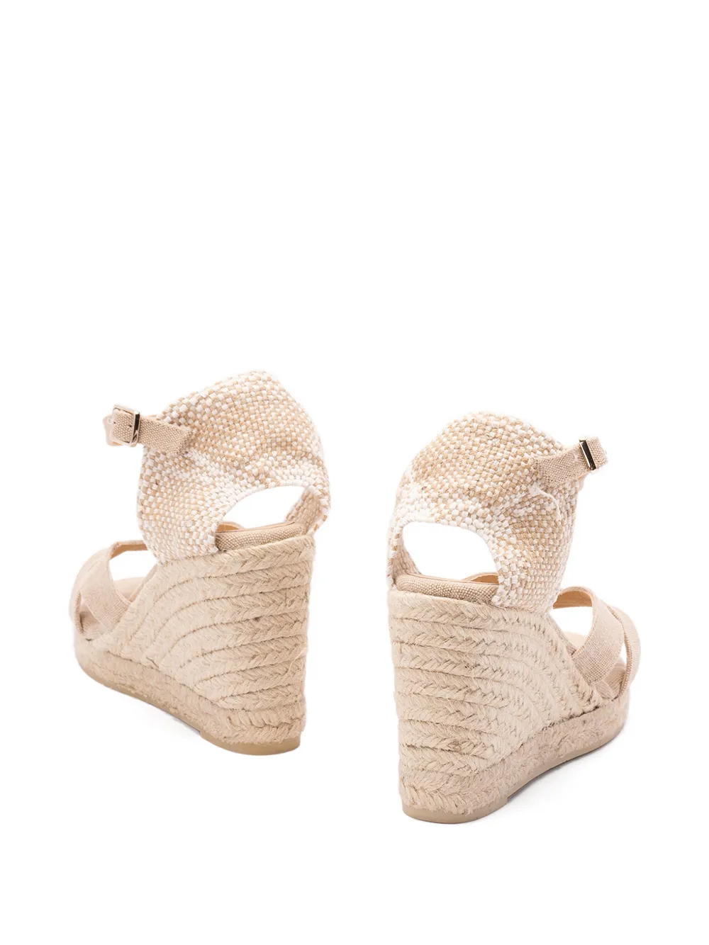 Castañer Bruna 8 002 espadrilles met enkelbandje Beige