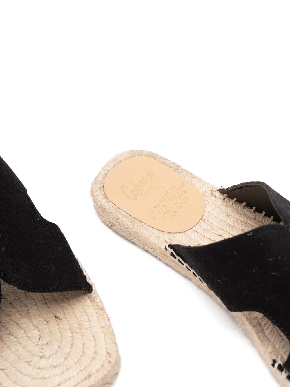 Castañer Priya 001 cut-out espadrilles Zwart