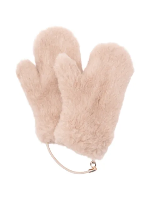 Max Mara strap-detail gloves