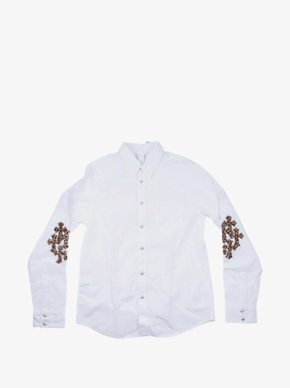 Chrome Hearts cross-embroidered shirt | White | Image 1