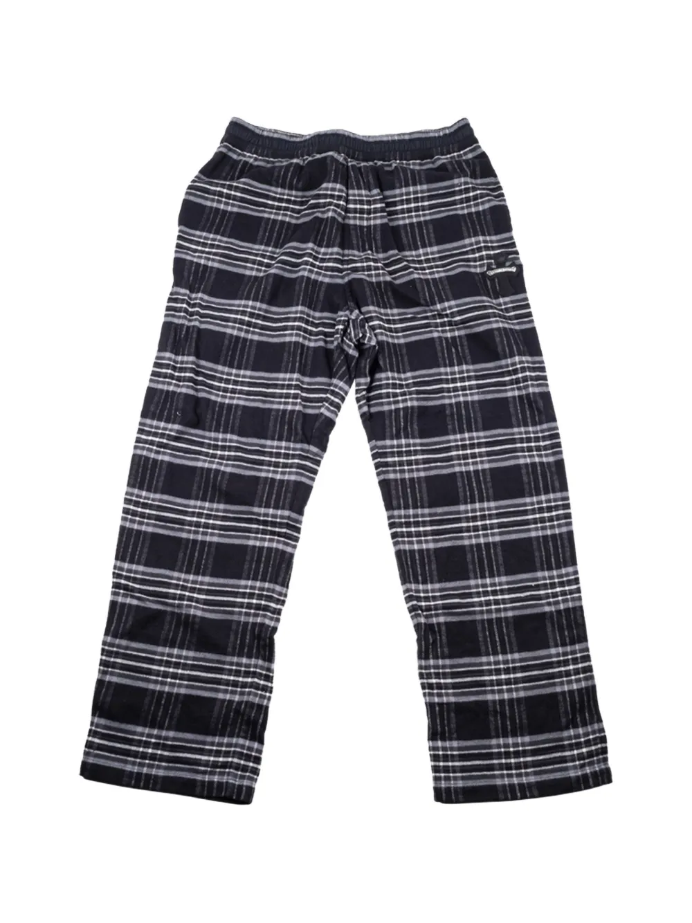 Chrome Hearts After School Harvester plaid track pants - Nero
