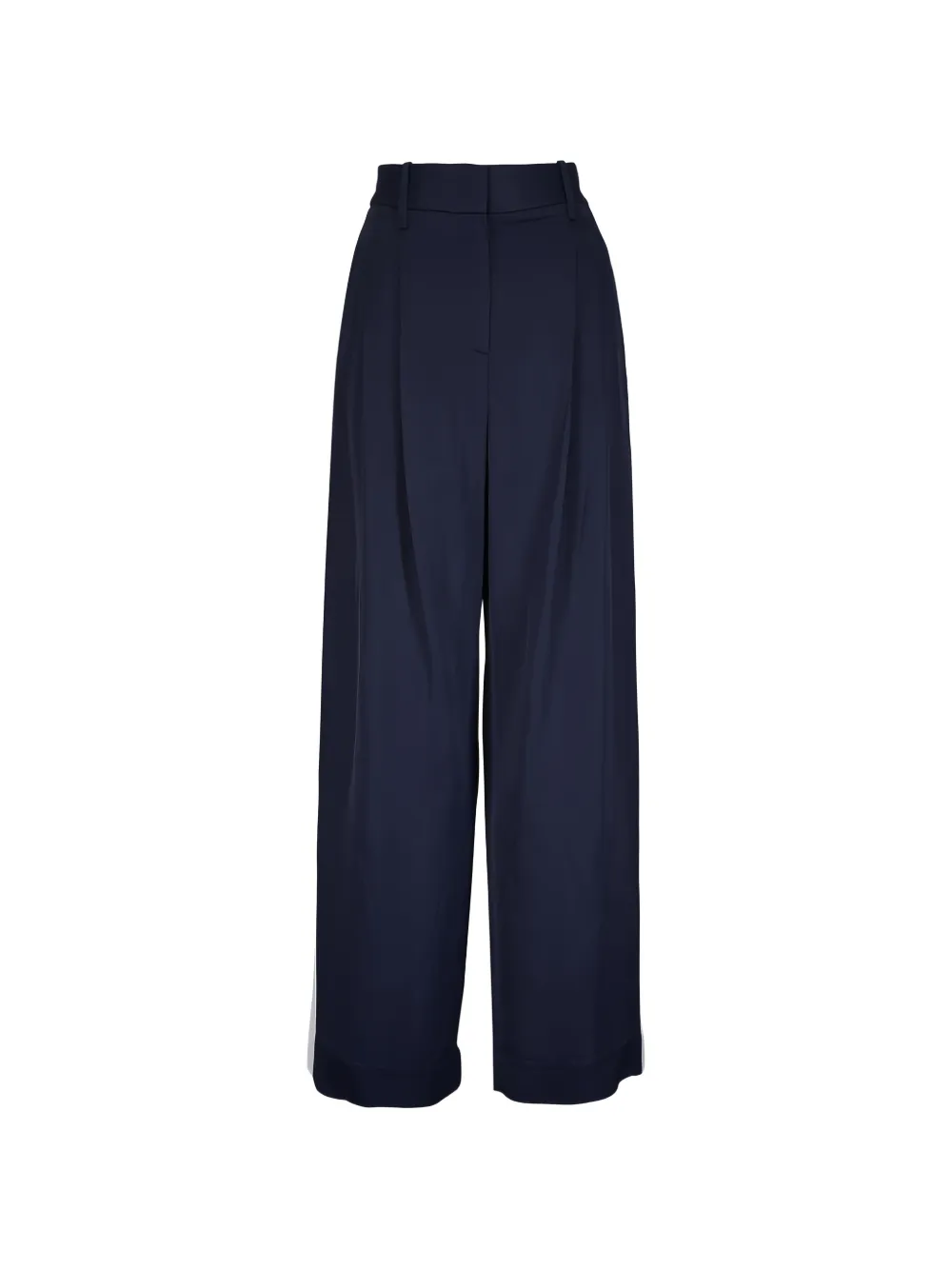 TWP Sulli stripe wide-leg trousers - Blu