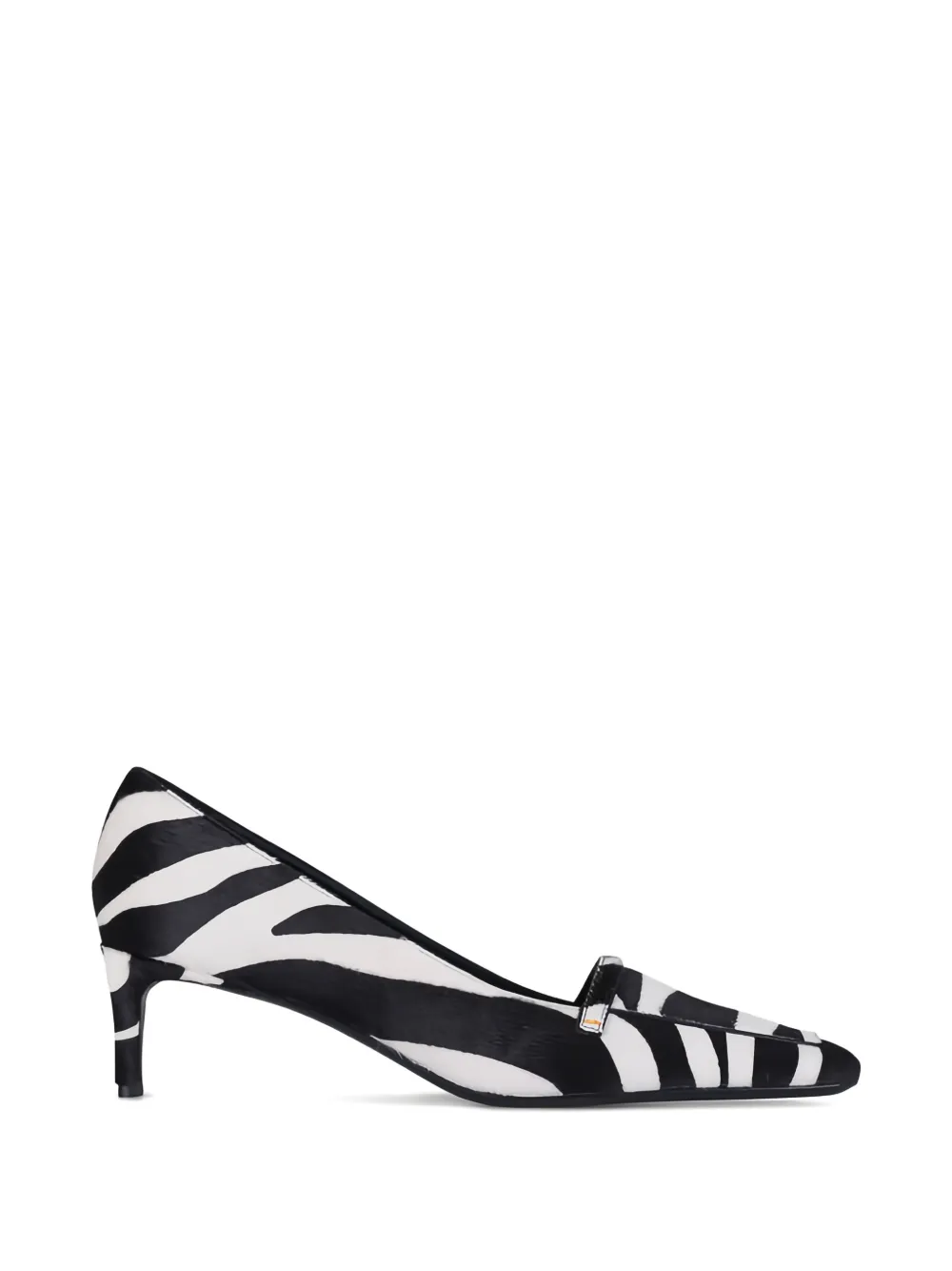 KHAITE Celia zebra-print pumps Wit