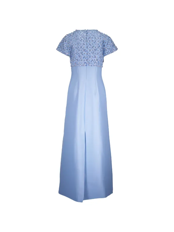 sachin and babi blue dress Sachin & Babi Chelsea Gown - French Blue