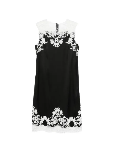 Ermanno Scervino lace trim midi dress