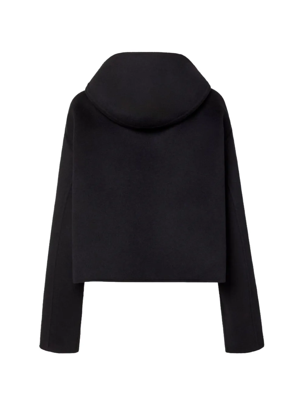  Fendi Hooded Zip-up Jacket - Black 