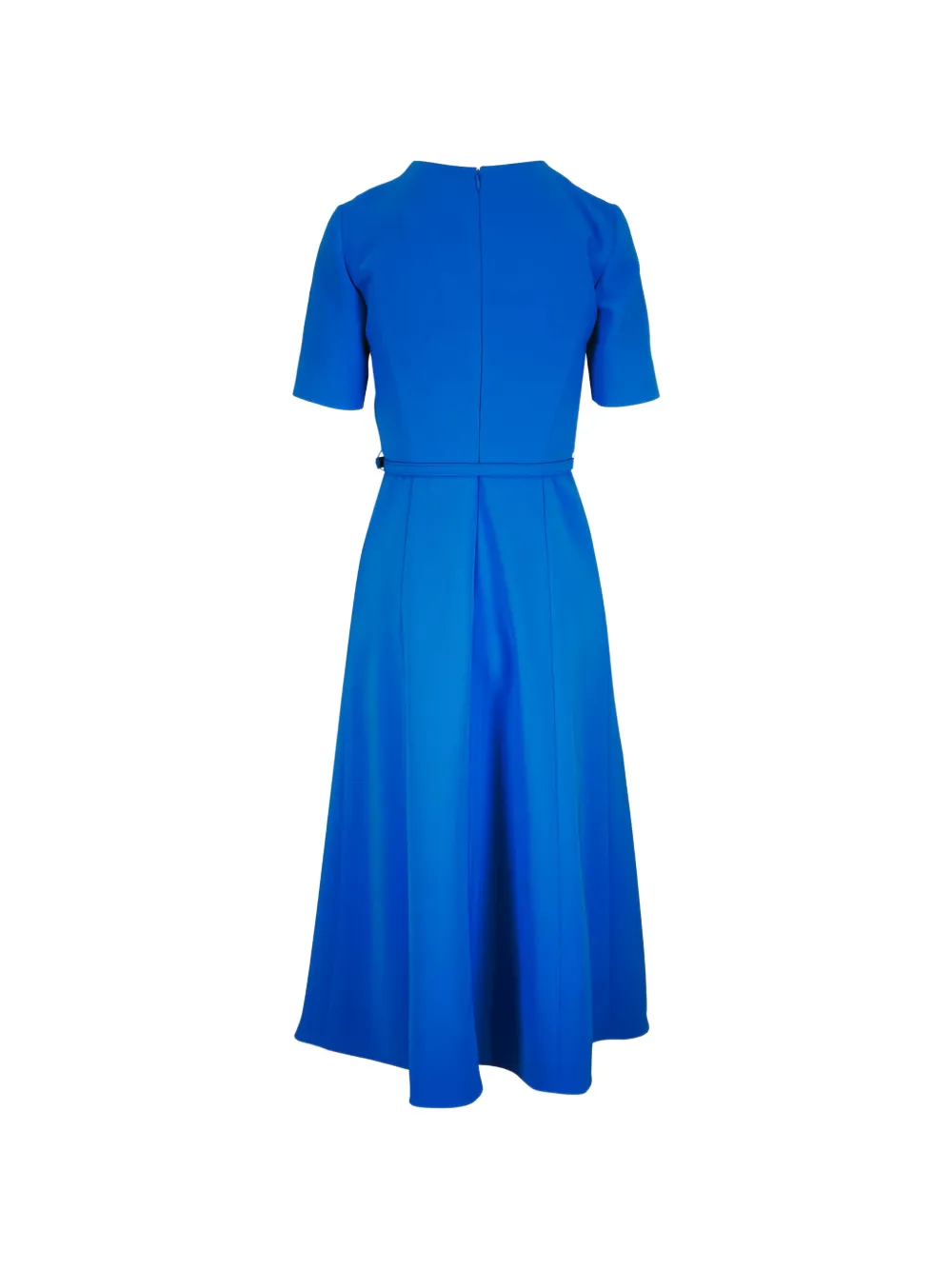 Carolina Herrera Gedrapeerde jurk Blauw
