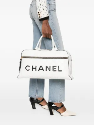 CHANEL Pre-Owned 1994-1996 Large Trapuntata top-handle Holdall