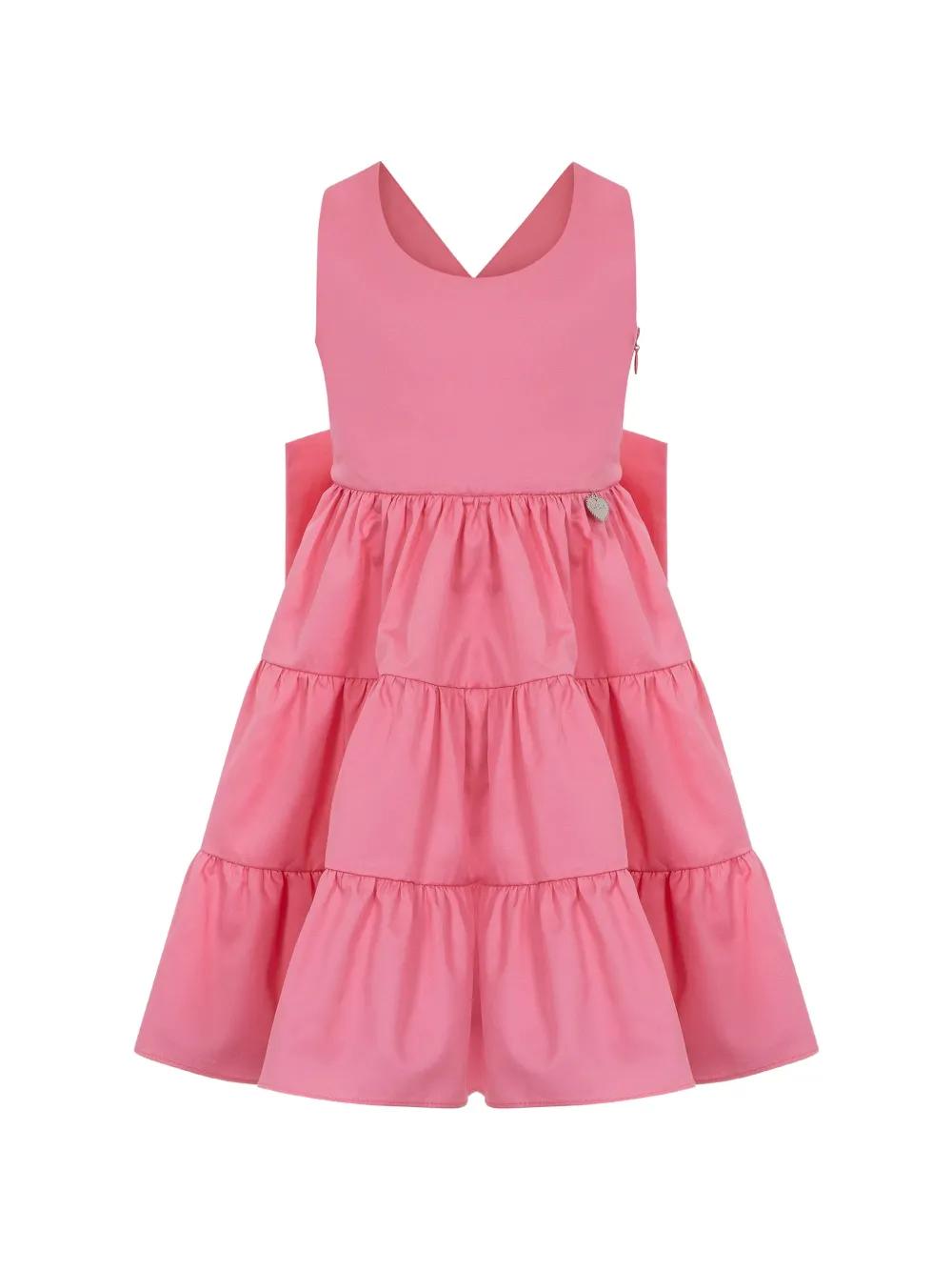 bow-embellishment dress