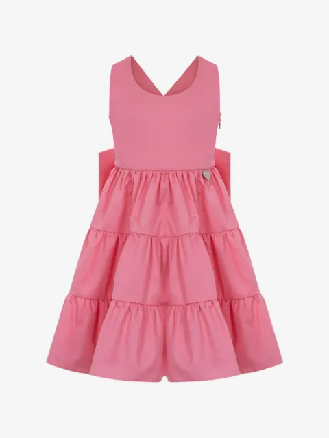 Lapin House bow-embellishment dress