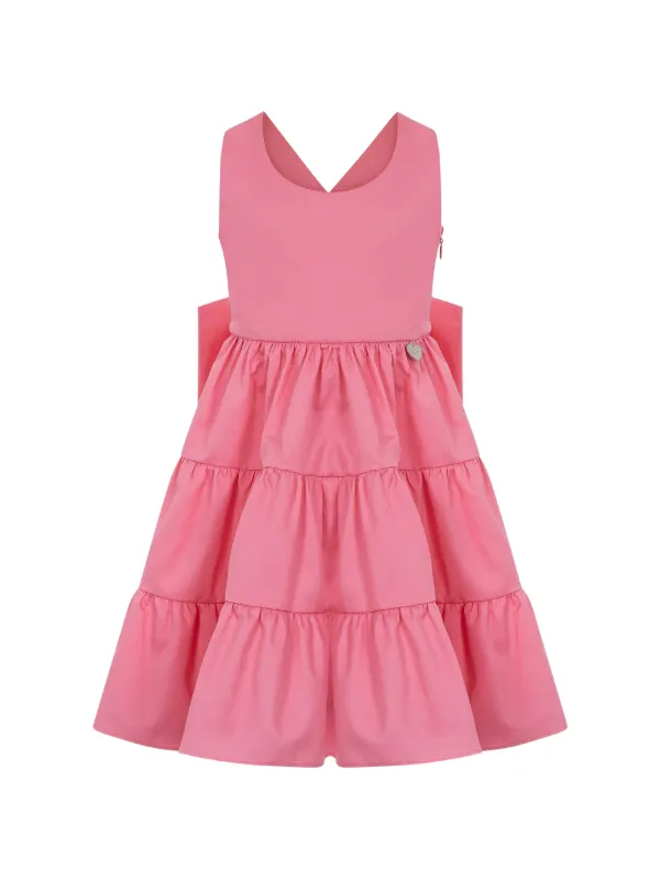 lapin house pink dress Lapin House Girls Pink Floral Dress