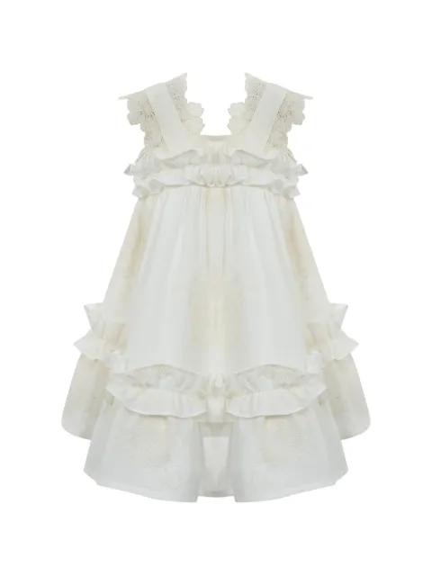 Lapin House robe mi-longue à volants