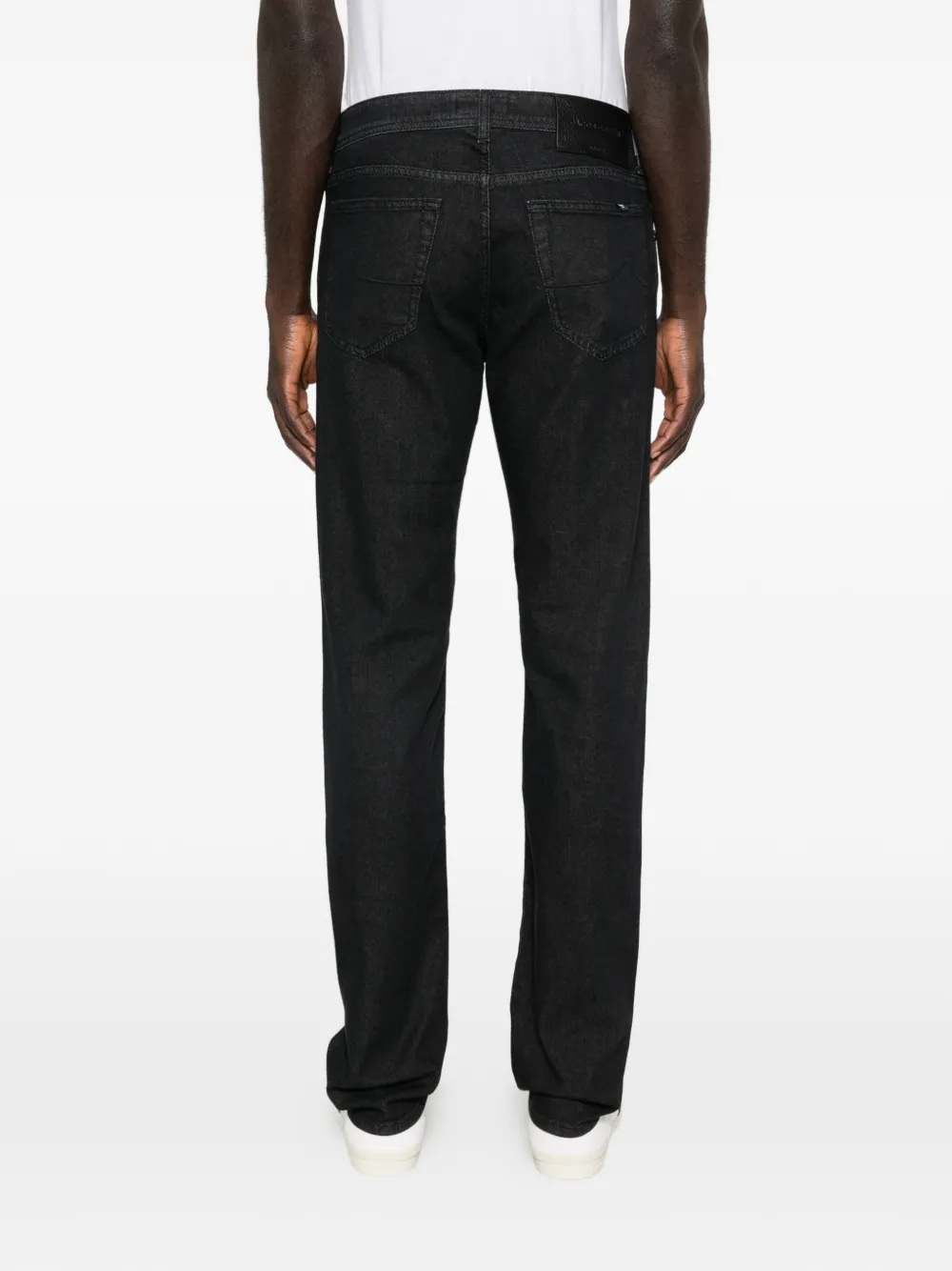 Jacob Cohën Jeans met vijf zakken Zwart