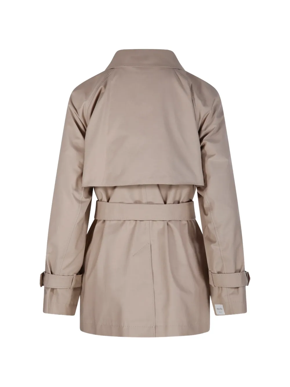  Max Mara Calle Belted Double-breasted Trench Coat - Neutrals 