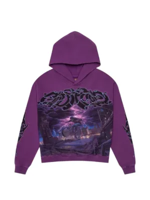 Palace x The North Face Purple Label Field Graphic Hoodie | Purple