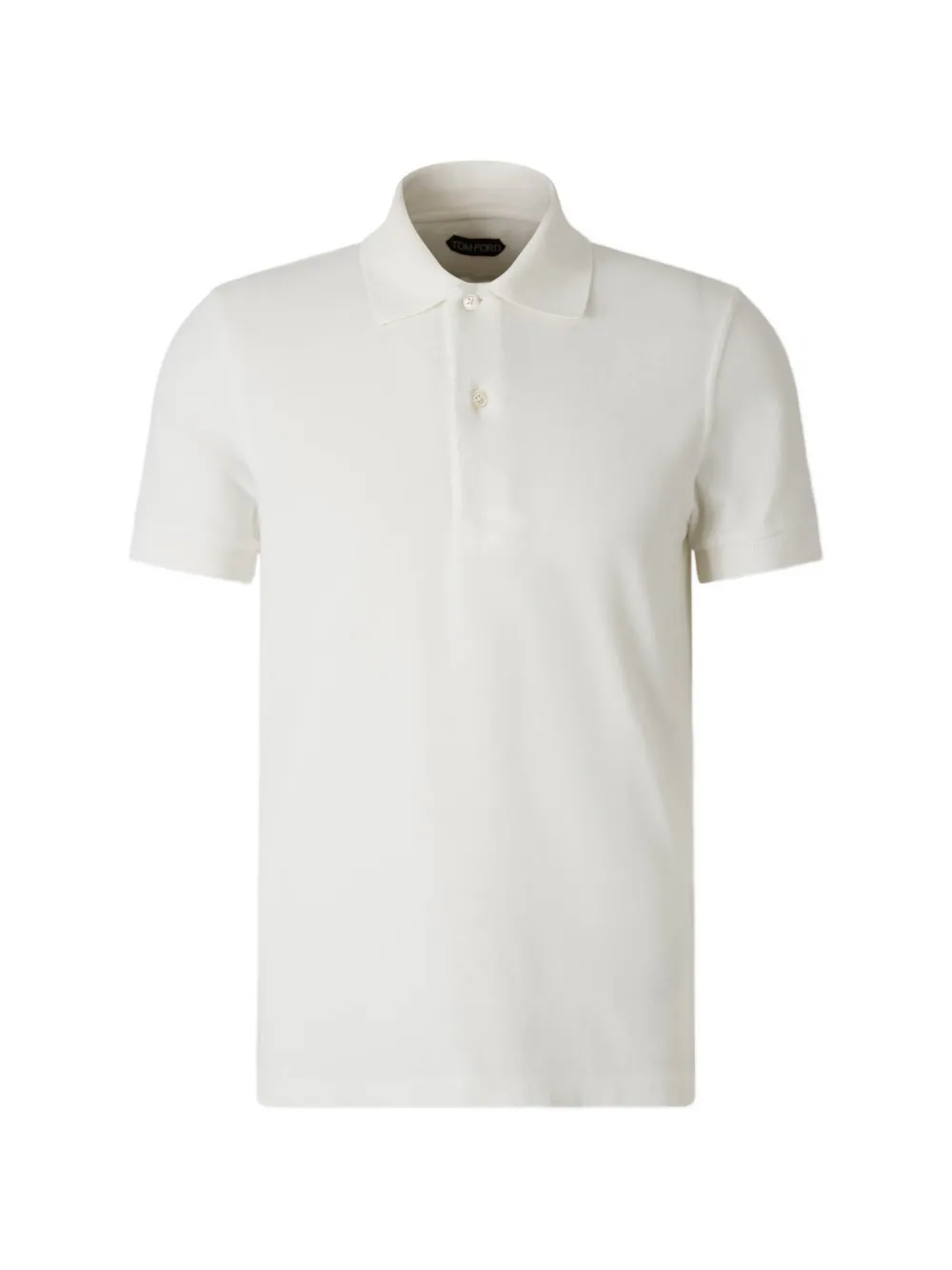 TOM FORD buttoned polo shirt - Bianco