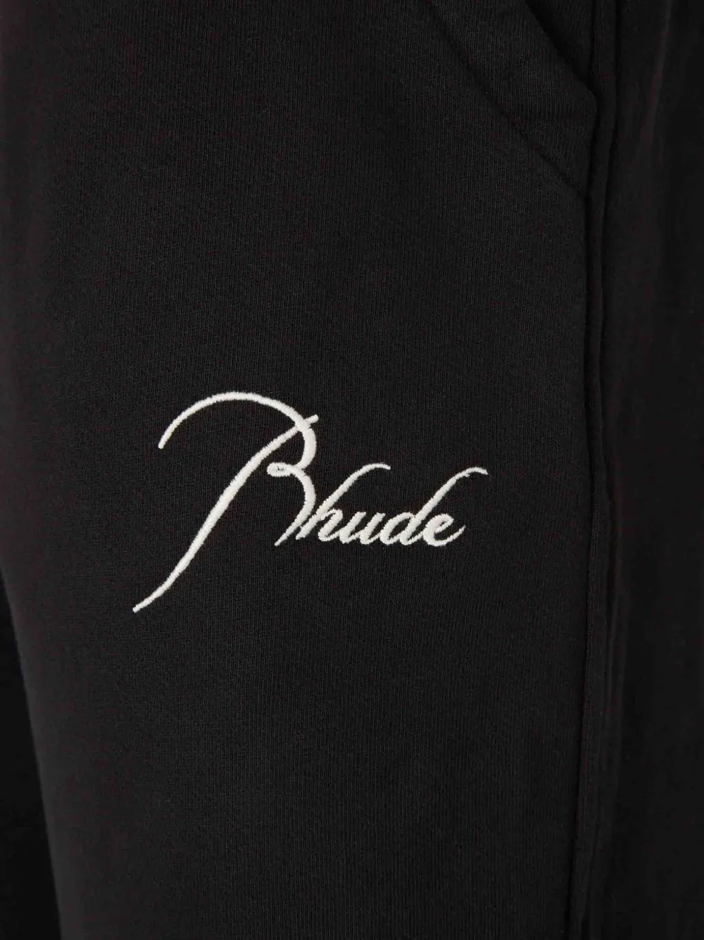 RHUDE Trainingsbroek met logo-detail Zwart