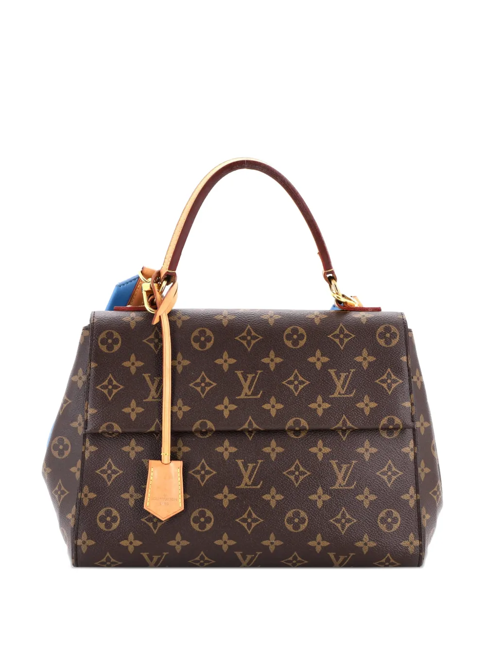 Louis Vuitton Pre-Owned Cluny Top Handle Bag Monogram Canvas MM shoulder bag - Marrone