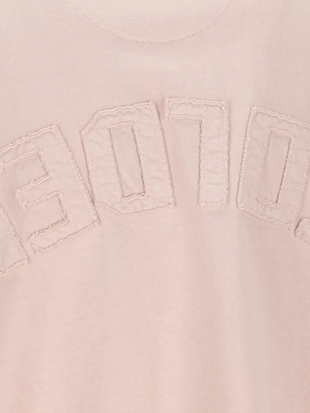 Golden Goose T-shirt met applicatie Roze