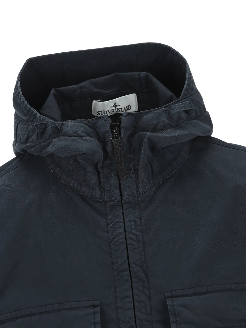 Stone Island Jas met zak Zwart