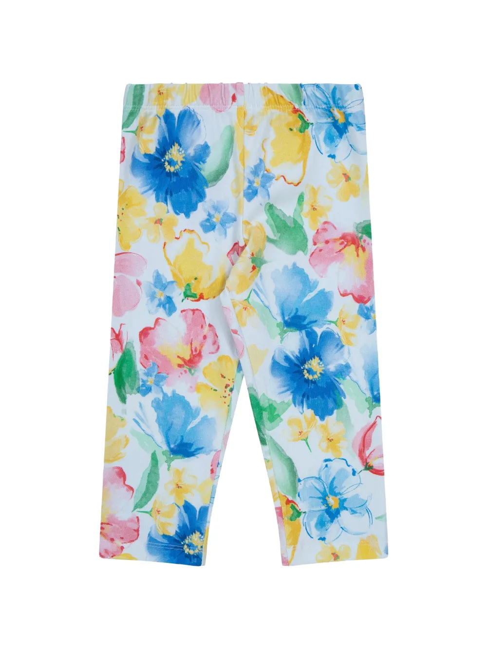 Lapin House Legging met bloemenprint Wit