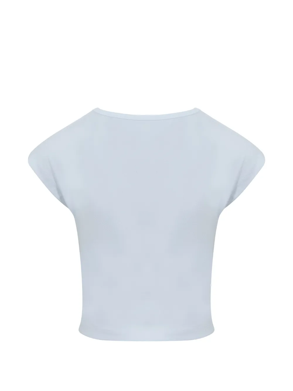 Lapin House T-shirt met geknoopte print Wit