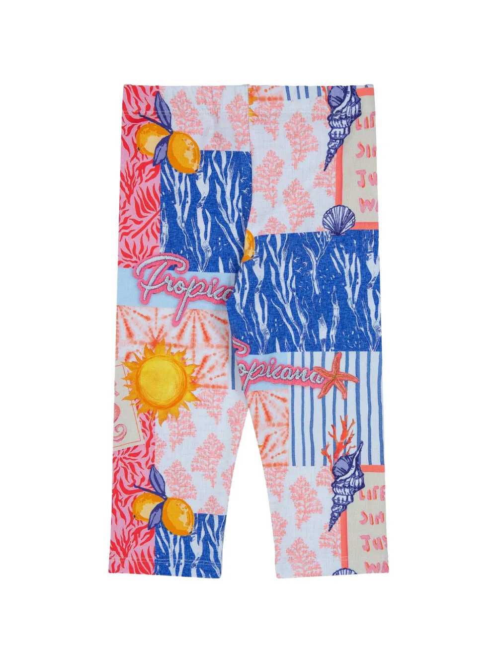 Lapin House grafische prints legging Wit