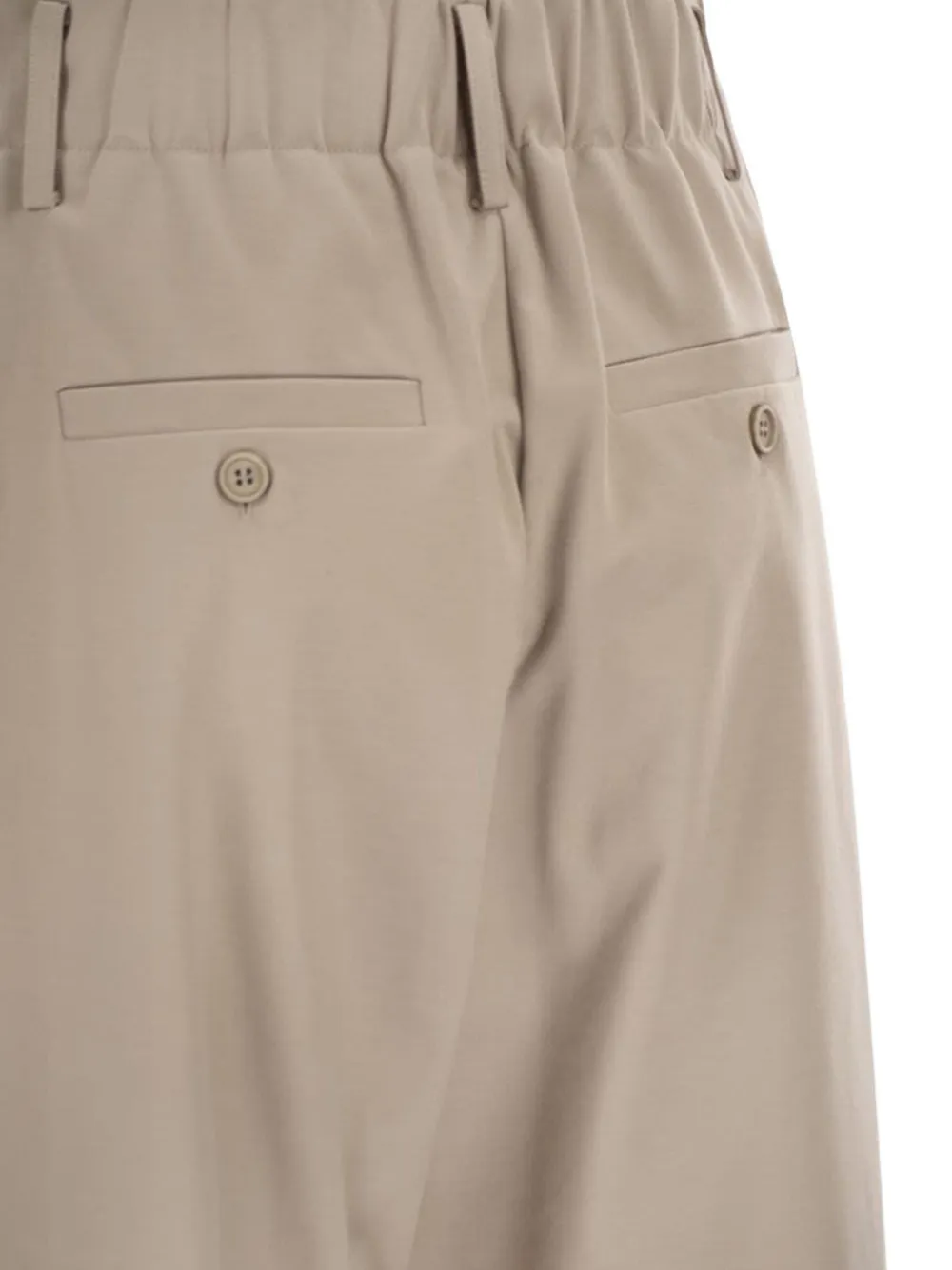 Brunello Cucinelli Couture Interlock broek Beige