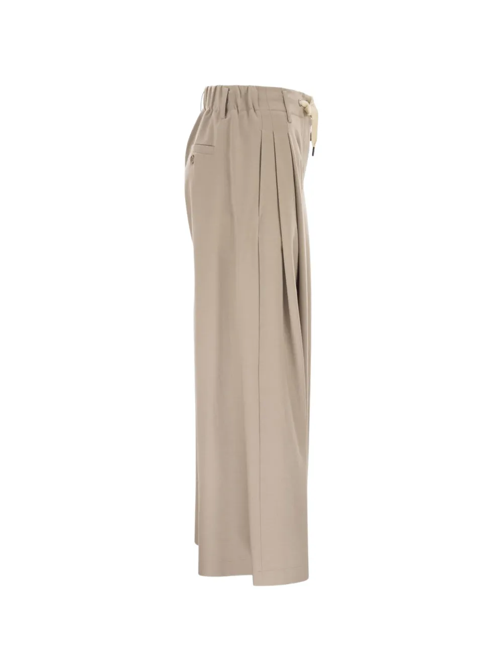 Brunello Cucinelli Couture Interlock broek Beige