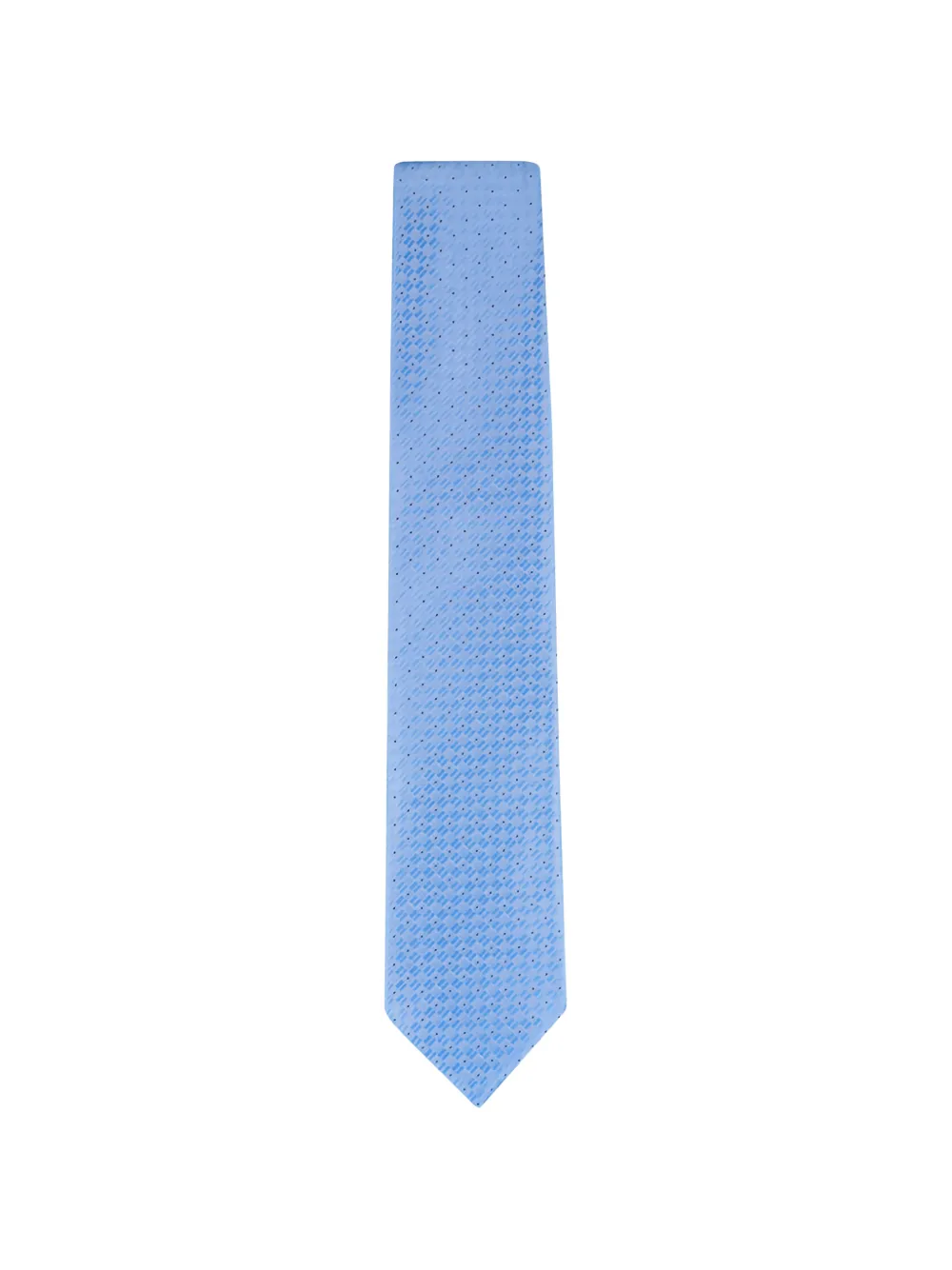 Brioni patterned tie - Blu