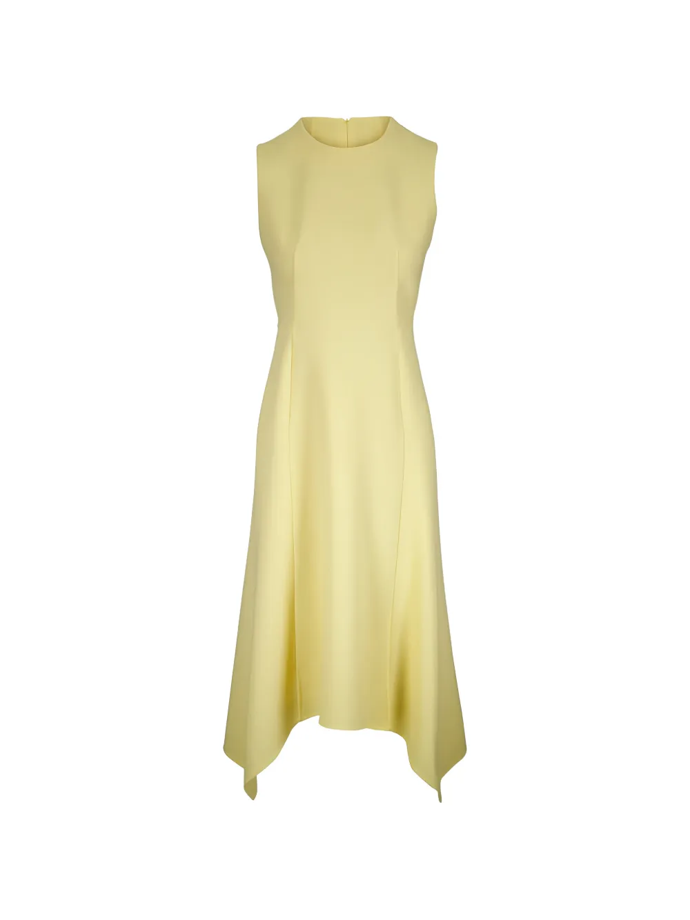 Akris A-line sleeveless dress - Giallo