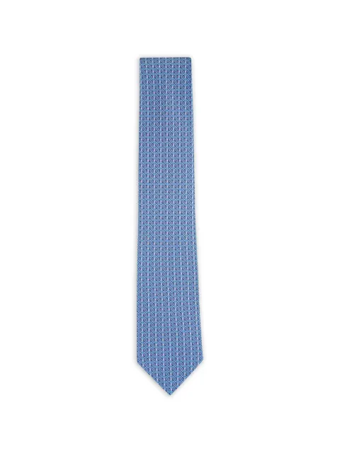 Ferragamo Gancini chain-print tie