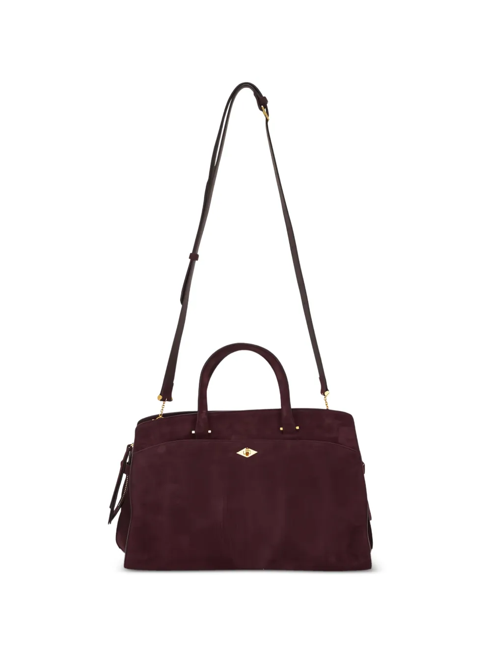 Metier London top handle satchel - Rosso