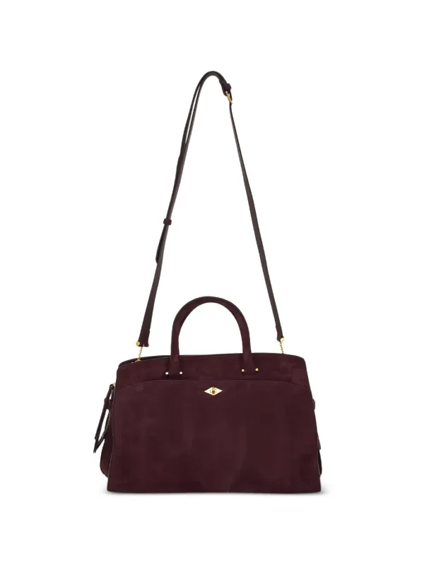 Métier Top Handle Satchel in Purple