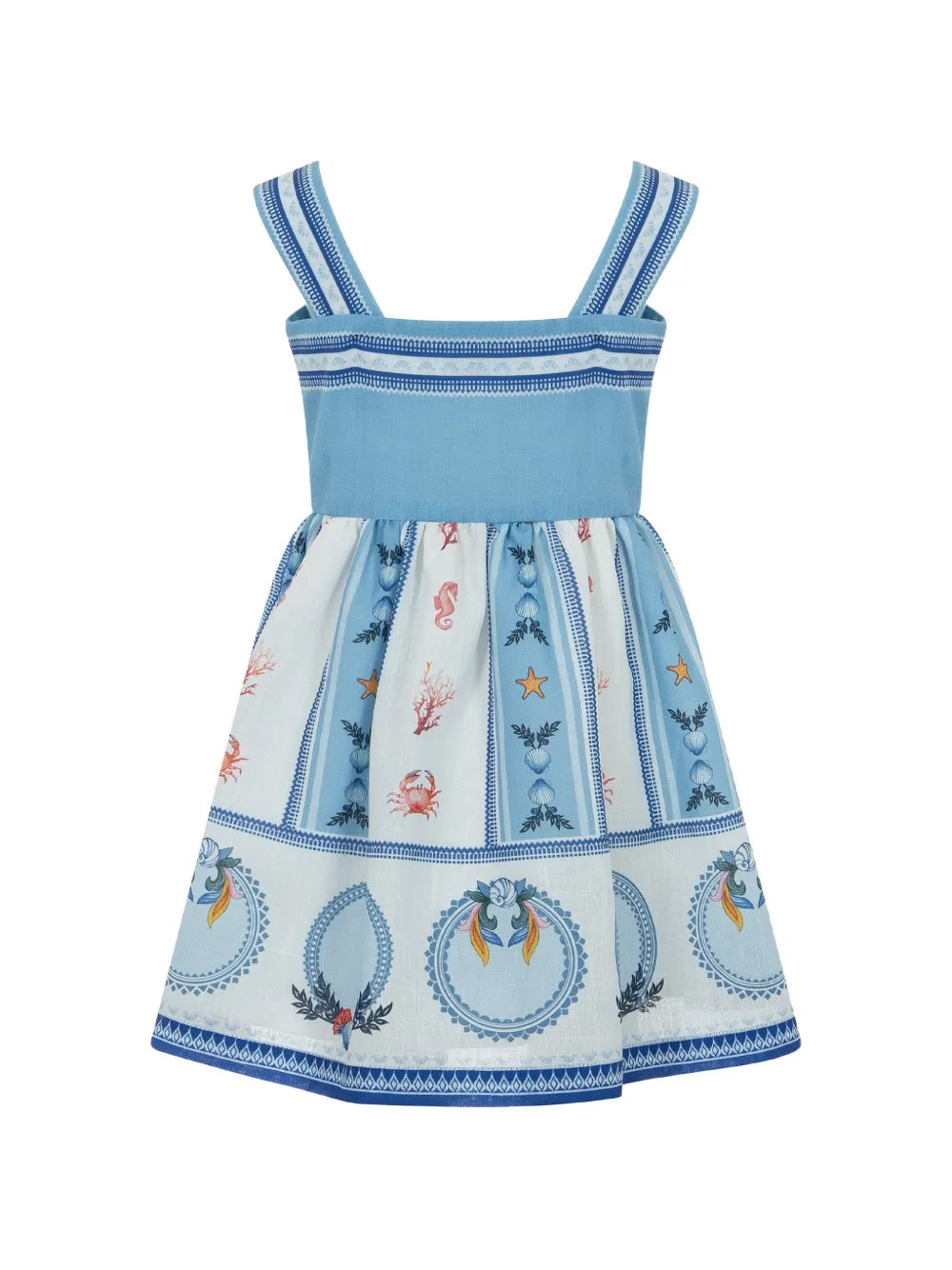 Lapin House Mouwloze jurk Blauw