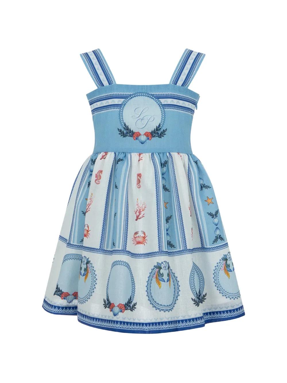 Lapin House sleeveless dress - Blu