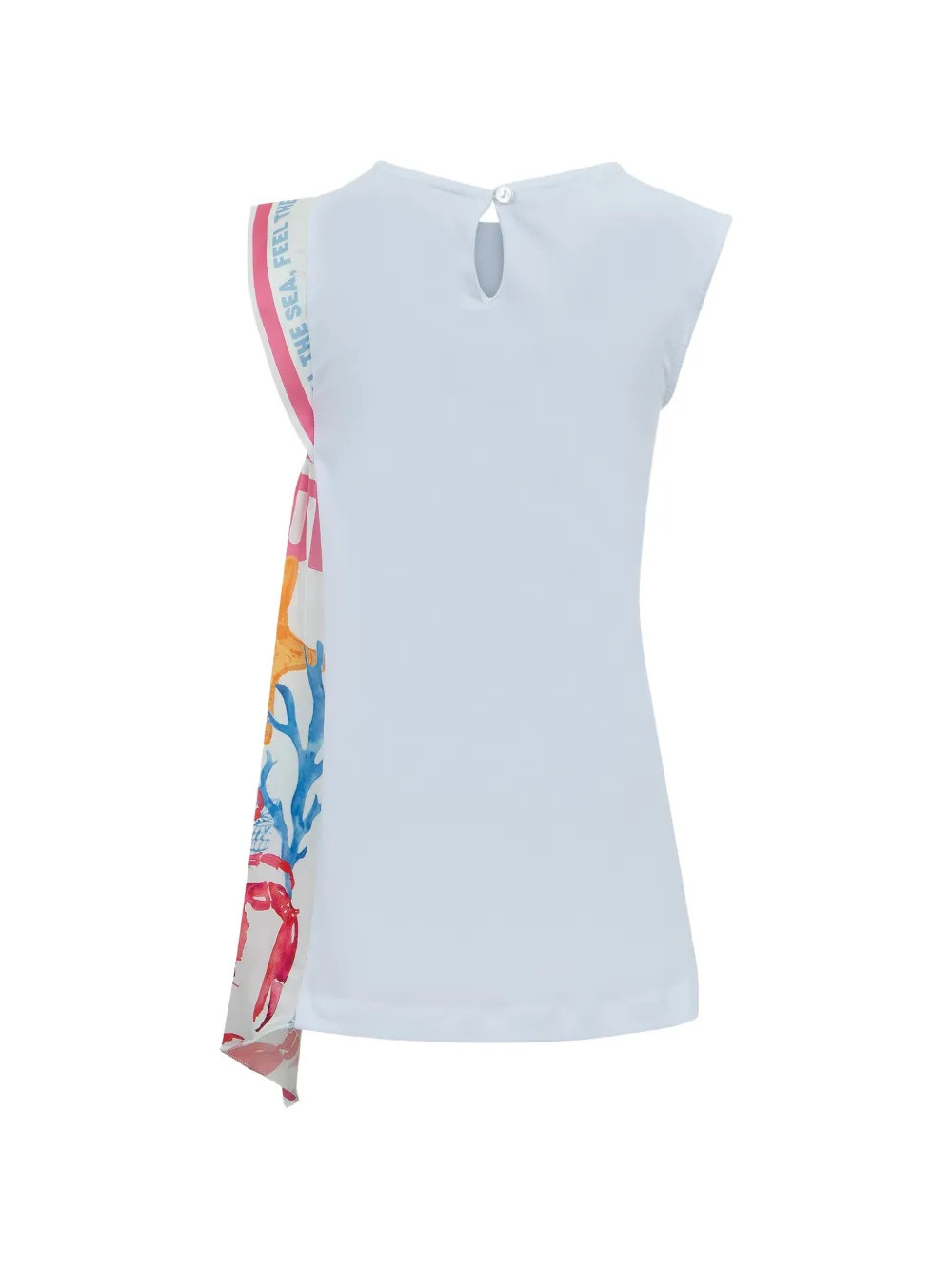 Lapin House Jurk met hartprint Wit