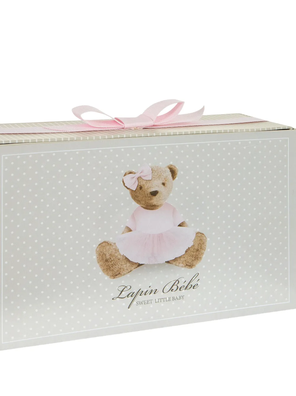Lapin House Jurk met geborduurde bloemen Wit