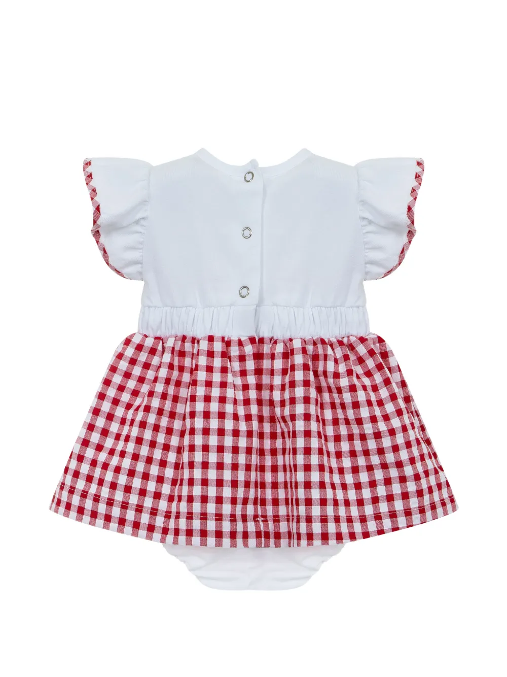 Lapin House Jurk met ronde hals Wit