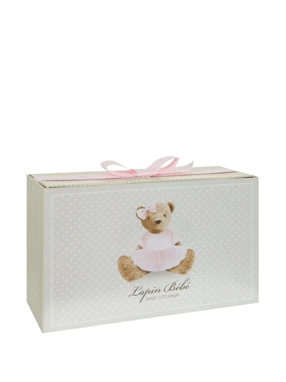 Lapin House Jurk met ronde hals Wit