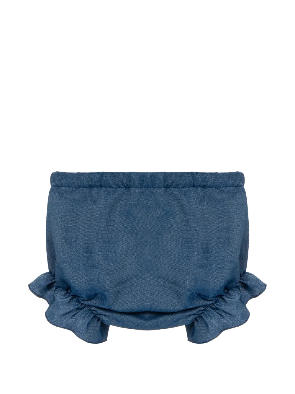 Lapin House Twee paar jurken met geborduurde bloemen Blauw