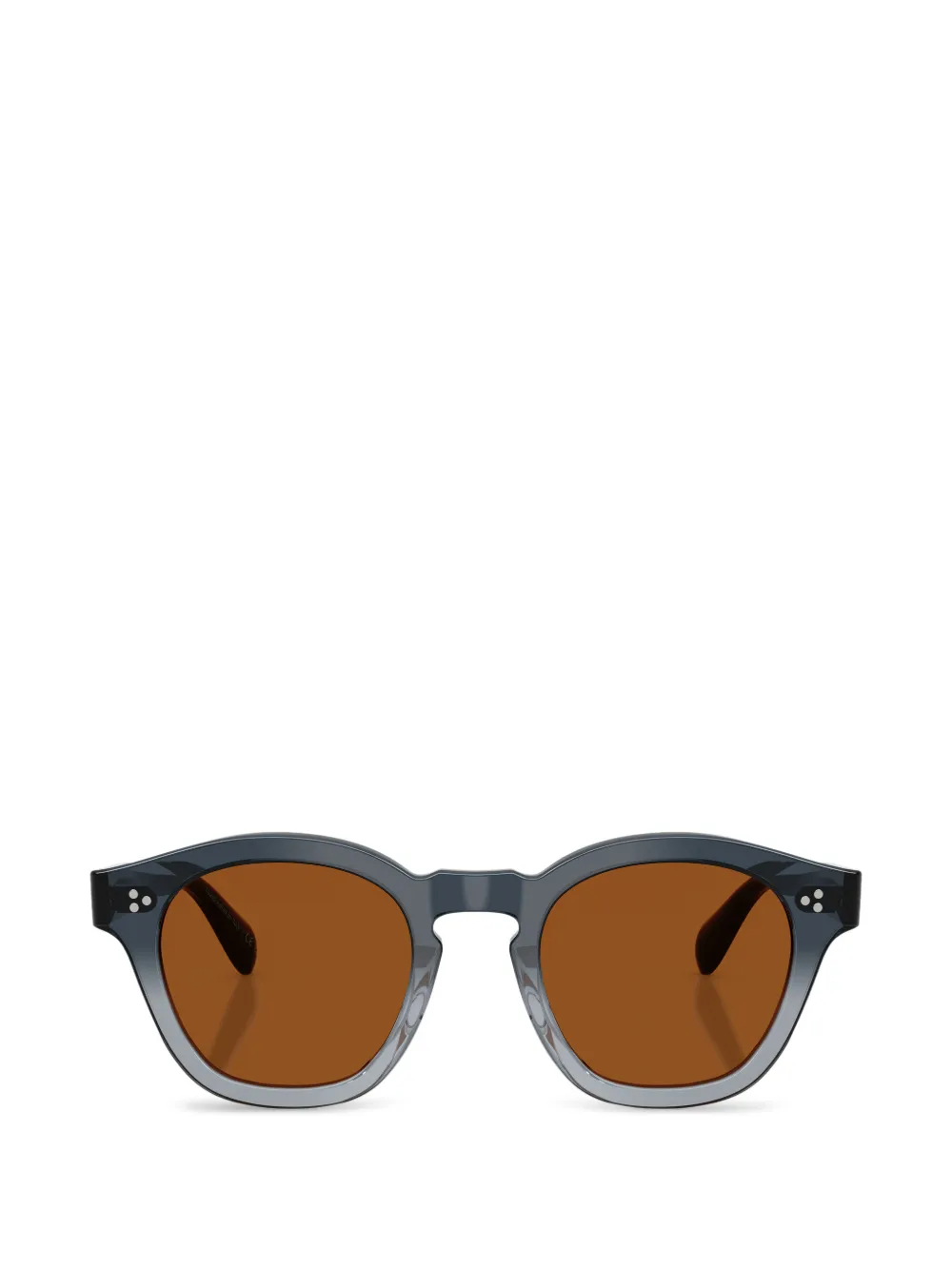 Oliver Peoples round-frame sunglasses - Grigio