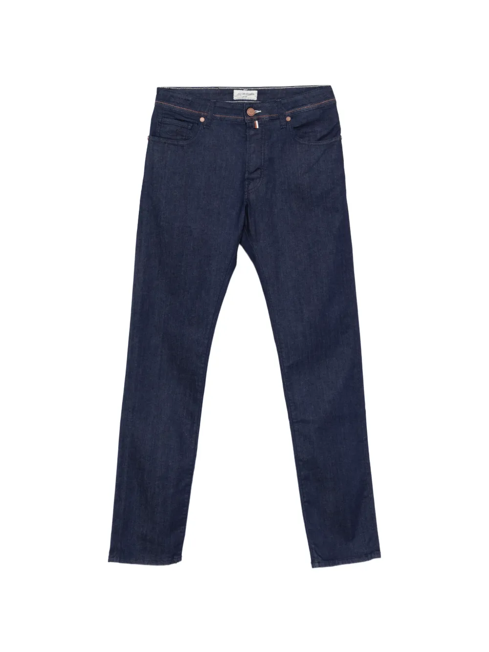 Jacob Cohën Bard copper-tone-stitching jeans - Blu