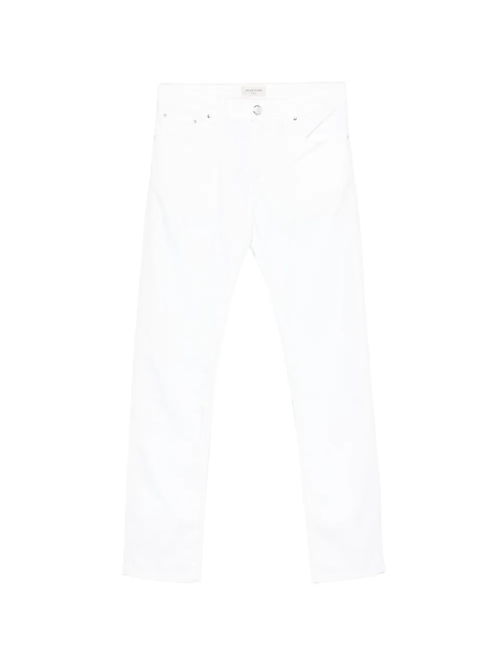 Jacob Cohën buttoned trousers - Bianco